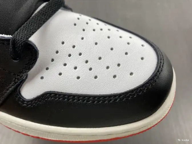 Rep TBK Air Jordan OG Retro 'Track High Red' 1 555088-112 0416